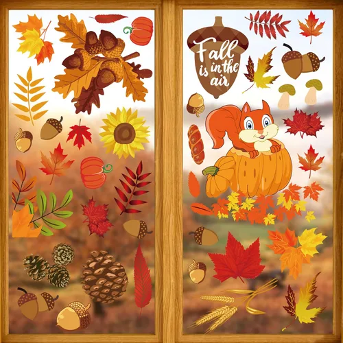 Vista 12 de Decoraciones del 4 de Julio Calcomanías Patrióticas para Ventanas de EE.UU. Calcomanías de Ventana Artísticas de Doble Cara EE.UU. Día