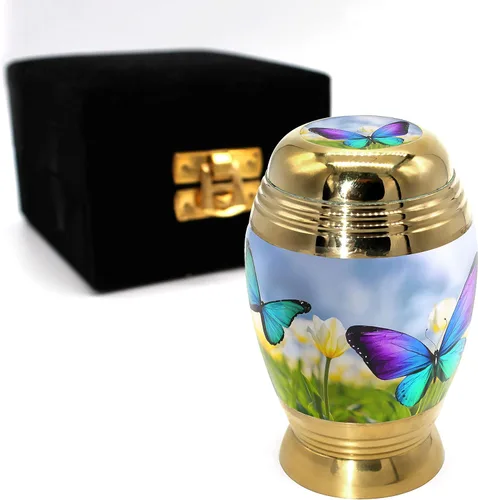 Vista 35 de Urnas de Cremación Conmemorativas para Cenizas Humanas de Adultas Femeninas - Urnas Personalizadas y Decorativas - Urnas Bellamente Hechas a Mano