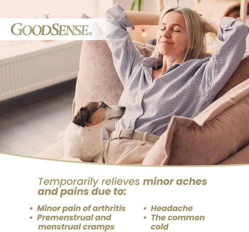 Vista 11 de GoodSense Alivio del dolor extra fuerte, cápsulas de acetaminofeno de 500 mg, dolor de cabeza, dolor muscular, alivio de la artritis, 100