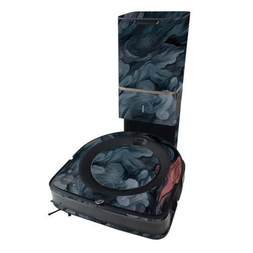 Vista 10 de MIGHTY SKINS MightySkins Skin compatible con iRobot Roomba s9+ Vacuum - Angry Ripple Cubierta de vinilo duradera y única Fácil de aplicar