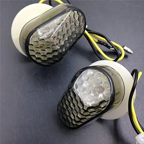 Vista 3 de XKH - Luces LED direccionales para motocicleta, compatibles con Yzf R1 R6 R6S Yzf R6 Fz6 Fz1 Fz Fazer Smoke [B00Y7CB0LA]