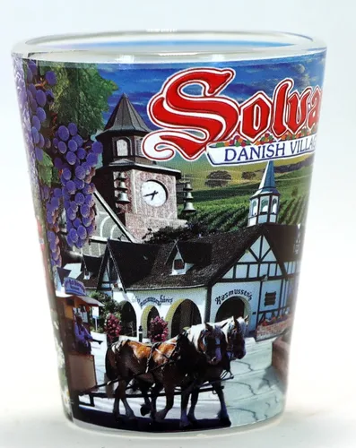 Vista 4 de Solvang Danish Village California - Vaso de chupito fotográfico