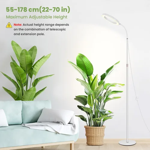 Vista 8 de Luces de Plantas Grandes para Cultivo en Interiores 24V, Espectro Completo Mejorado de 660nm, Luz de Cultivo LED LUMILEDS, Lámpara de Cultivo de 8.1