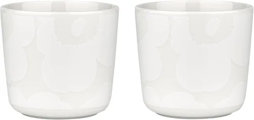 Vista 7 de MARIMEKKO Oiva Unikko Taza – Refina la decoración de tu cocina con nuestro icónico gres floral – Elegantes tazas de café de porcelana para elevar tu