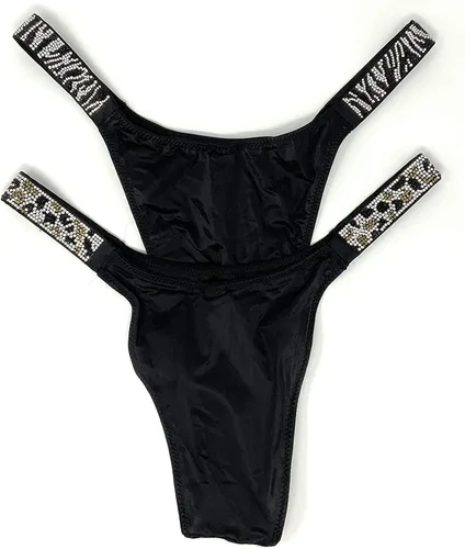 Vista 4 de Victoria's Secret Bragas brasileñas, paquete de 2