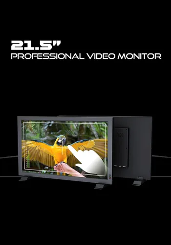 Vista 2 de LILLIPUT 21.5 pulgadas PVM210S SDI HDMI Vista pública Monitor de vídeo profesional para cámaras sistema de audio y vídeo de alto brillo 1000nits VGA