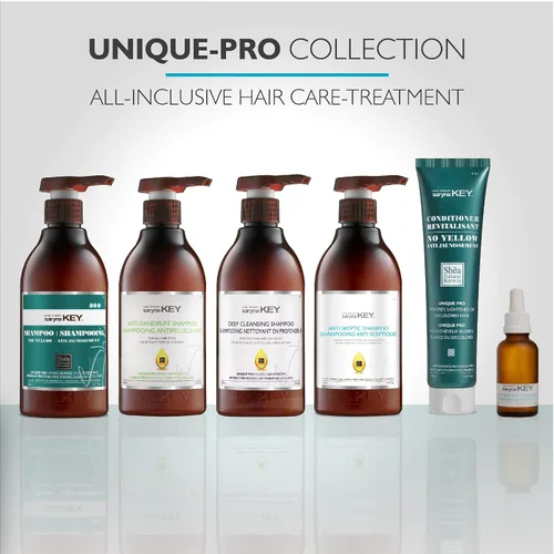 Vista 7 de Saryna Key Champú anticaspa - Tratamiento para el cuero cabelludo seco y con aceite de karité natural - Todo tipo de cabello - Combate la caspa