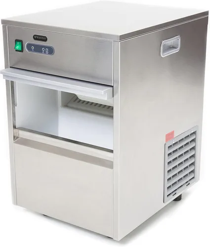 Vista 3 de Whynter FIM-450HA Máquina de hielo independiente, Acero inoxidable