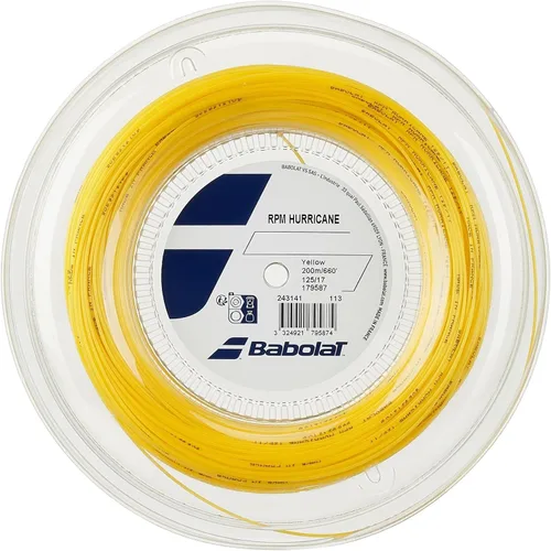 Vista 3 de Babolat バボラ テニスガット ロール RPMハリケーン（RPM Hurricane） 243141