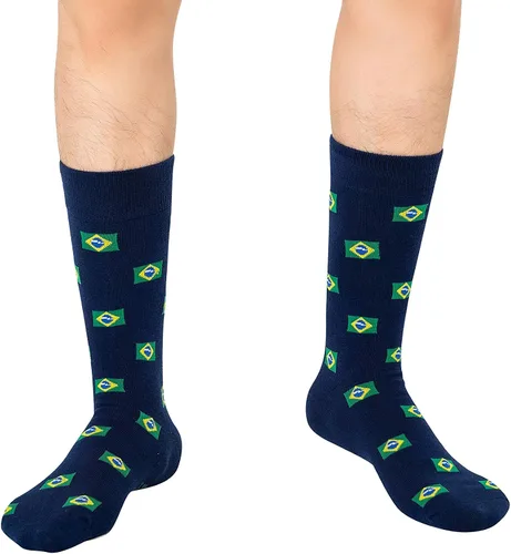 Vista 6 de Calcetines para hombre, calcetines divertidos de regalo para mujer, novedosos y divertidos calcetines de regalo para papá, calcetines para mamá