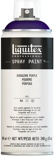Vista 35 de Liquitex - Pintura en aerosol Professional, 12 oz (400 ml), Azul brillante