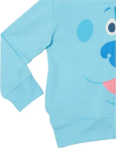 Vista 3 de Nickelodeon Disfraz de Blue's Clues & You para bebé niño, sudadera con capucha y orejas