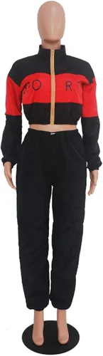 Vista 3 de Ophestin Conjunto de 2 piezas con estampado de letras para mujer