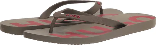 Vista 7 de HUGO Men's Big Logo Print Flip Flops Slide Sandal