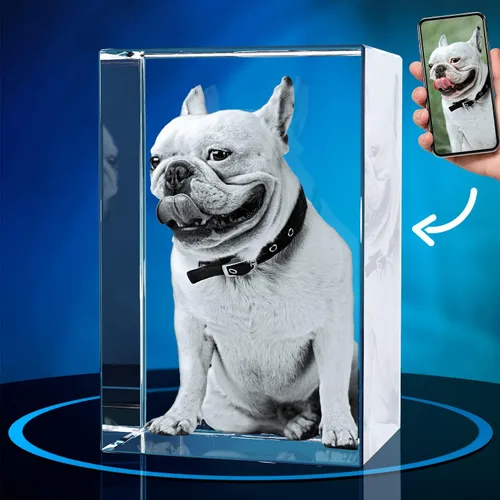 Vista 38 de ArtPix 3D Foto de cristal, regalos personalizados de Navidad para mujeres, esposa, ella, él, hombres, marido, abuela, gran regalo personalizado