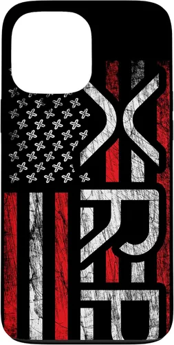Vista 24 de iPhone 16 XRP Crypto - XRP criptomoneda - Bandera americana - Funda XRP