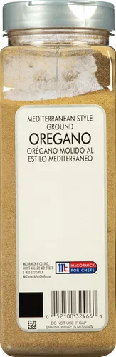 Vista 9 de Orégano McCormick, condimento, tamaño grande