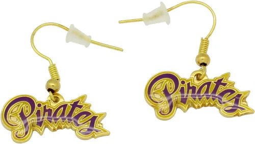 Vista 31 de aminco NCAA Pendientes colgantes con logo de la NCAA para adultos unisex