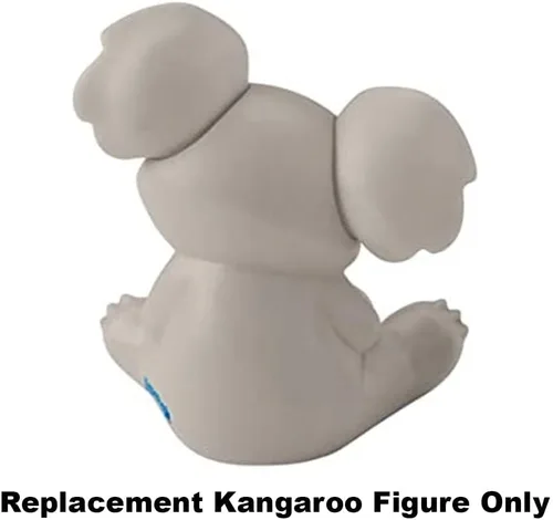 Vista 5 de Figura de oso koala gris de repuesto para Fisher-Price Little People Safari Animal Friends Playset - GFL22