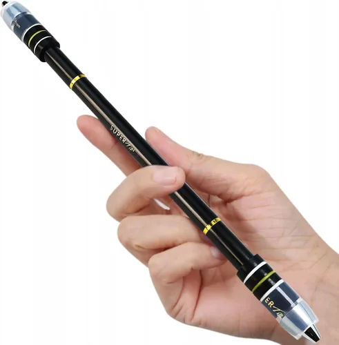 Vista 6 de Rotuladores Buster Long Ivan Mod Peem Mod2, hecho a mano con peso para principiantes, anillo dorado de barril negro