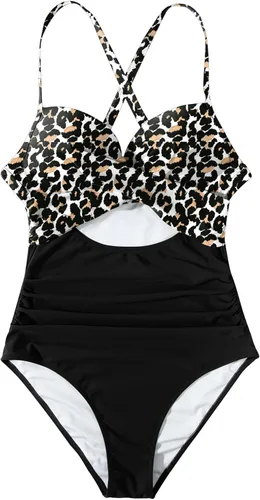 Vista 3 de CHIKANSTORE Trajes de baño para mujer, traje de baño para mujer, control de abdomen