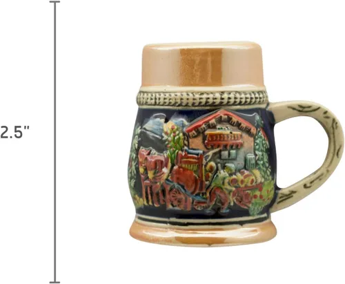 Vista 2 de Imán de cocina Oktoberfest Beer Stein para cosecha alemana