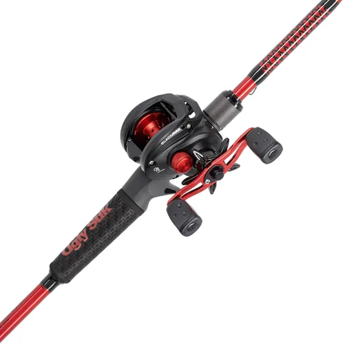 Vista 11 de Combo de carrete de cebo de bajo perfil y caña de pescar Ugly Stik Carbon