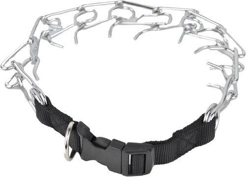 Vista 8 de DTPS: collar con formaciones para perro. 0.09 pulgadas, 0.12 pulgadas y 0.15 pulgadas. Cromado con liberación rápida., S