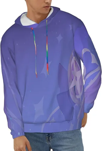 Vista 2 de Sudadera con capucha para hombre, sudadera de moda con capucha para adolescentes, hombres y jóvenes