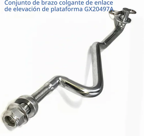 Vista 2 de GX20497 Kit de varillaje de elevación de plataforma de cortacésped compatible con John Deere L100 L105 L108 L110 L111 Scotts L2048 L254