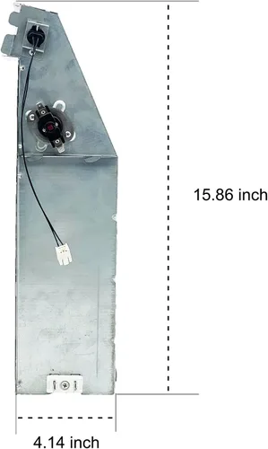 Vista 2 de Conjunto de elemento calefactor para secadora Whole Parts mejorado # 00436460 - Reemplazo y compatible con algunos secadores Bosch