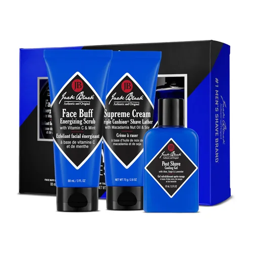 Vista 13 de Jack Black Men's Skincare Kit, Men's Gift Set, Travel-Ready
