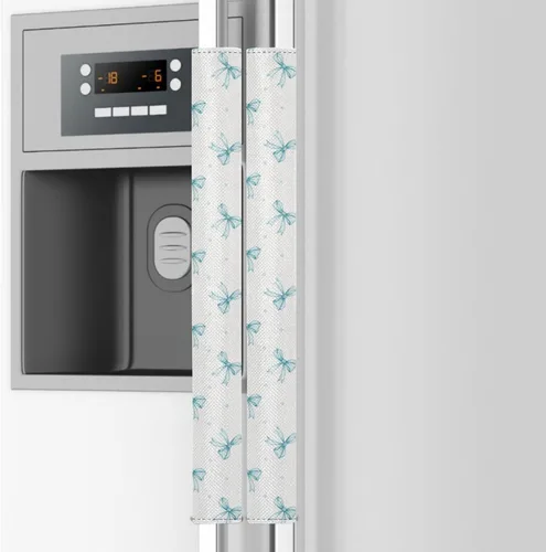 Vista 9 de Juego de 2 fundas para manija de puerta de refrigerador