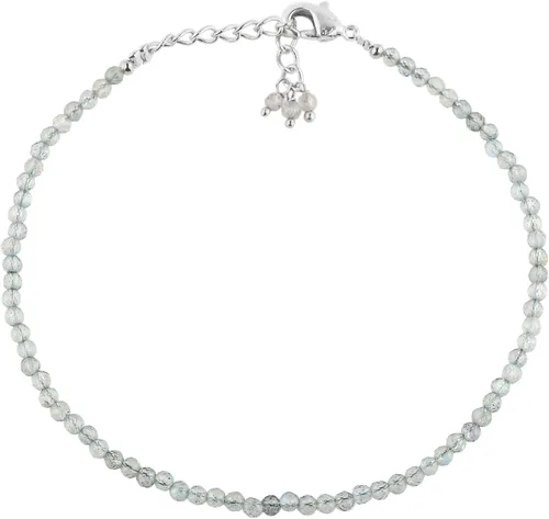 Vista 15 de TGH Pulsera de cuentas naturales con piedras preciosas microfacetadas, joyería para ella, cristales curativos energéticos de piedra natal, cadena