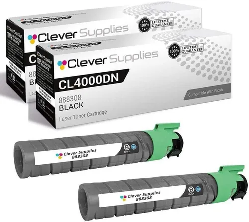 Vista 159 de CS - Cartucho de tóner compatible para Ricoh C220 406046 Color negro láser Aficio SP C220 Aficio SP C220A Aficio SP C220DN Aficio SP C220N Aficio SP