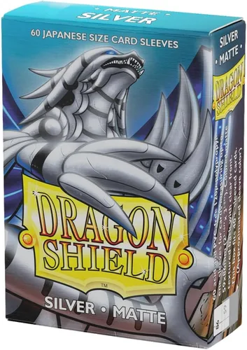 Vista 20 de Dragon Shield Fundas Mate de Tamaño Japonés para Cartas 60 UNID - Fundas TCG Premium Lisas y Resistentes - Compatibles con Yu-Gi-Oh, Naruto