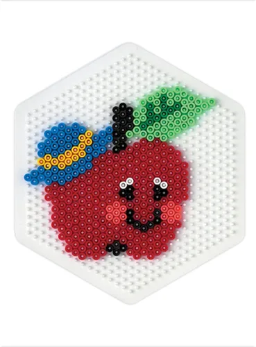 Vista 3 de DAN Import 10.594 Hama Mini Bead - Tablero de clavijas hexagonales, mixto