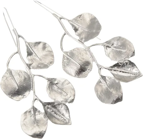 Vista 4 de Aretes colgantes geométricos exagerados y brillantes para mujer
