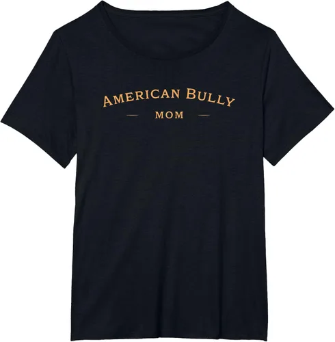 Vista 24 de Camiseta clásica American Bully Mom, American Bully Dog Mom, Negro