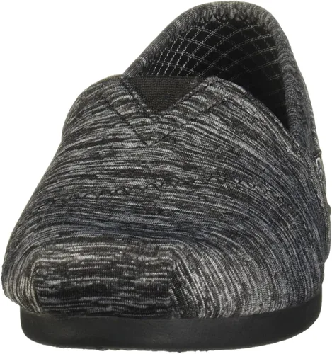 Vista 2 de BOBS de Skechers - mocasines sin agujetas y a la moda para mujer de felpa pantuflasmocasines