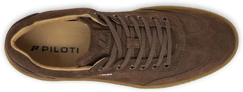 Vista 48 de Piloti Zapatos de conducción para hombre, zapatos deportivos de gamuza italiana Shift para hombre