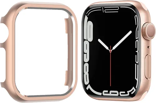 Vista 13 de NINKI Funda protectora delgada de aluminio para Apple Watch 11 de 1.654 in 2025 y serie 10 de 1.654 in 2024, [sin protector de pantalla] Funda Negro