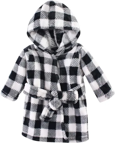Vista 53 de Hudson Baby - Bata de baño unisex de peluche con cara de animal para bebé Azteca