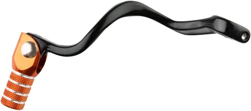Vista 3 de Tusk Palanca de cambios plegable Punta negra/naranja compatible con KTM 65 SX 1998-2008