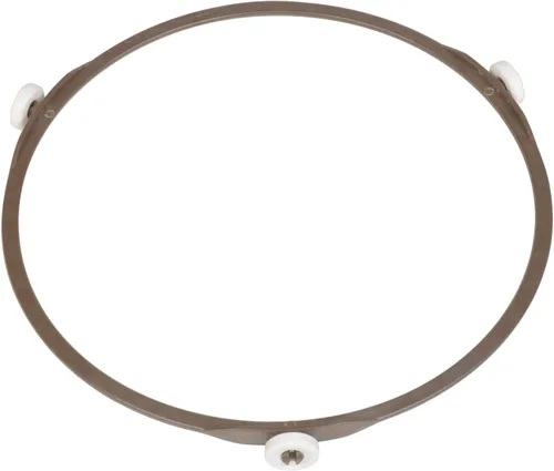 Vista 9 de Anillo giratorio de microondas de 7 pulgadas con rodillos de 0.630 in, soporte de bandeja para horno de microondas, anillo de rodillo giratorio