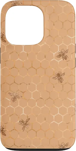 Vista 10 de Honey Comb Honey Bee Pretty Garden - Carcasa para iPhone 17
