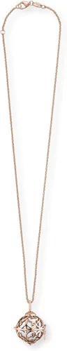 Vista 2 de Engelsrufer Collar con colgante de susurrador de ángel de plata de ley 925 chapado en rodio o oro para mujeres y hombres, unisex