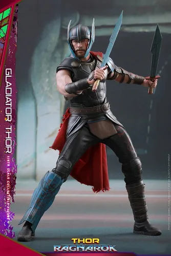 Vista 4 de Marvel Thor 3: Ragnarok - Figura de acción a escala 1:6 de Gladiator Thor