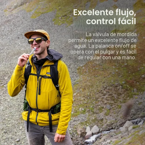 Vista 4 de Osprey Hydraulics LT Depósito de agua para mochila con válvula de mordida