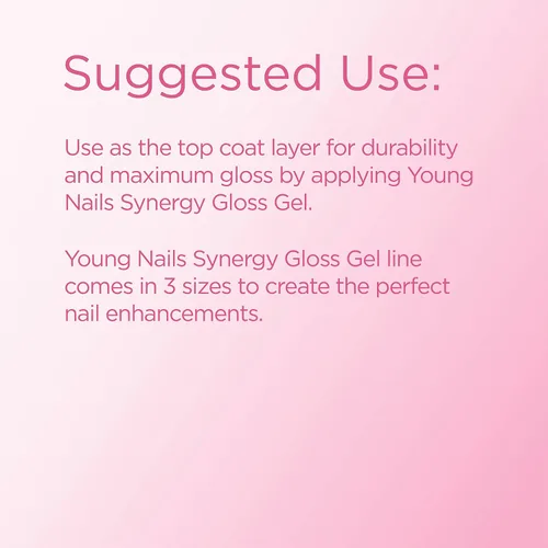 Vista 4 de YOUNG NAILS Gel brillante, 0.53 oz.